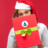 Merry Christmas tree labels