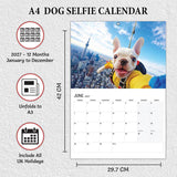 Dog Selfie calendar 2027