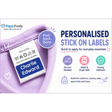 Stick-On Labels Feature