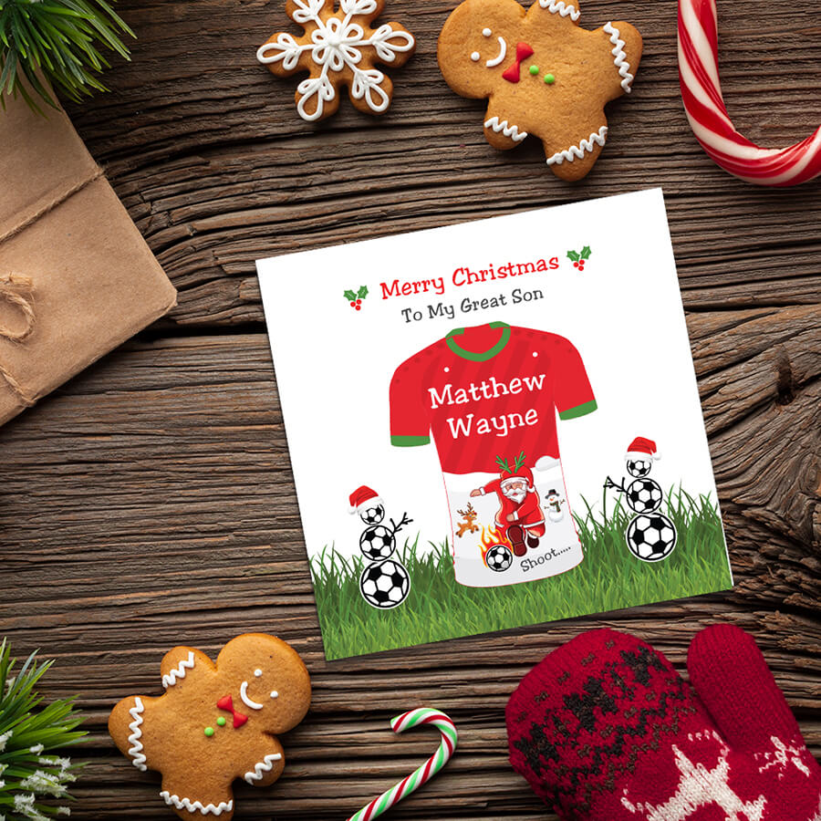 Xmas Cards Son