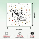 Thank You Greeting Card FSC Certified 145x150 mm