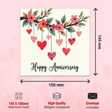 Romantic Hanging Hearts Design for Him and Her