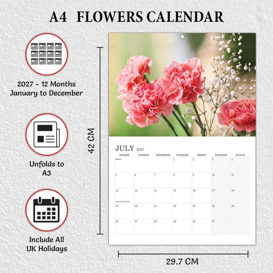 Floral Calendar 2027