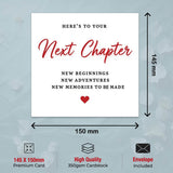 Next Chapter Greeting Card Packaging View with Envelope Included
