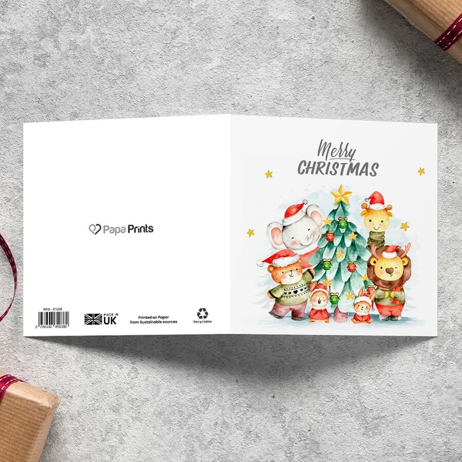 packs of Christmas cards