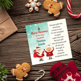 first christmas card husband