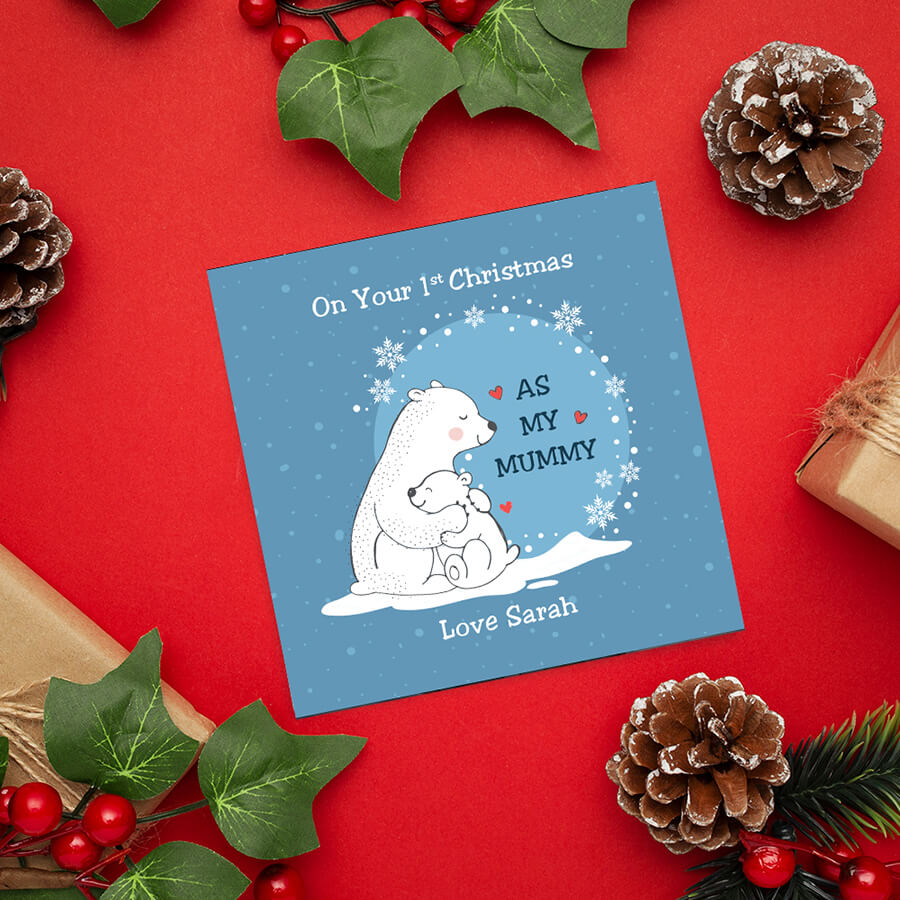 christmas cards for mummy