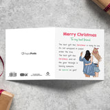 Special friends Christmas card