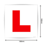 L Plate Sign Sticker