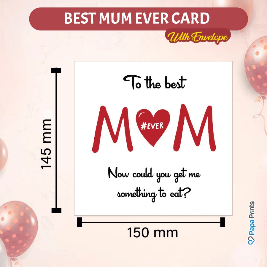 Humorous card for mother’s day messages