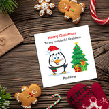 christmas card for grandson