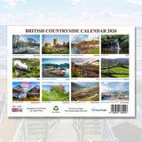 Year 2026 Wall Calendar – Countryside Theme