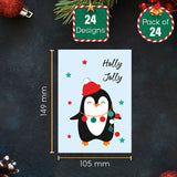 Festive Christmas card