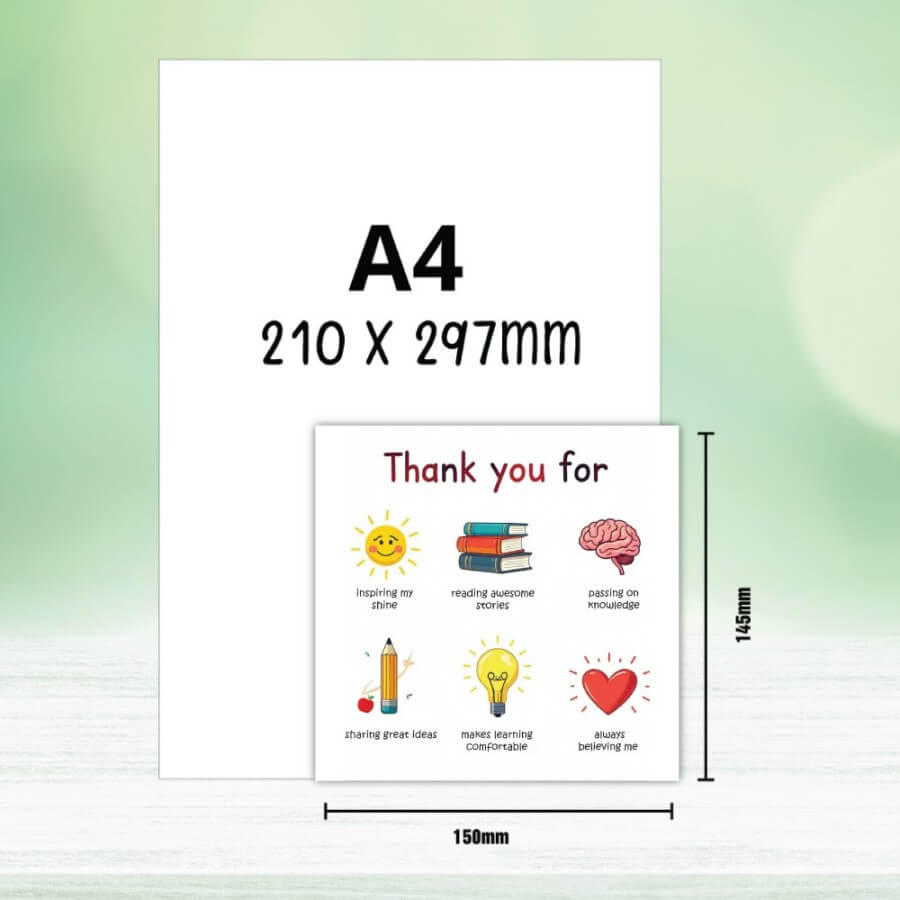 FSC Certified Teacher Thank You Card