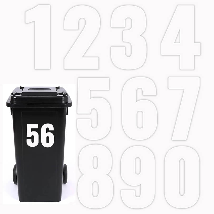 Personalised Wheelie Bin Stickers