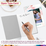 FSC personalised mothers day photo greeting card