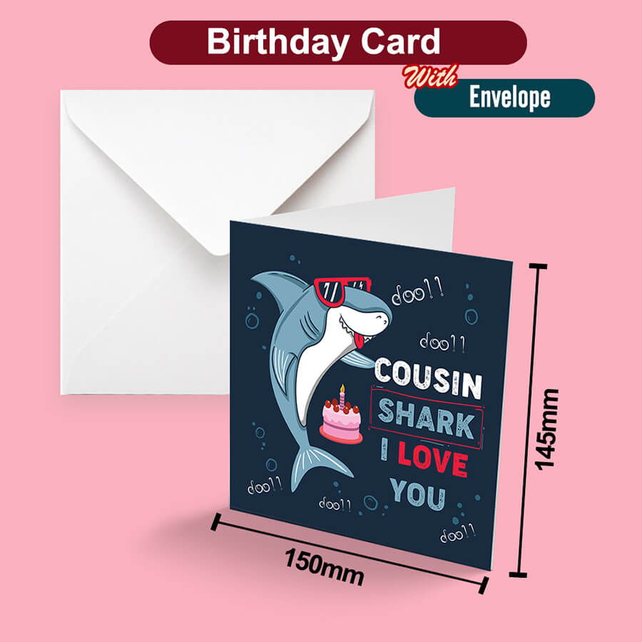 Shark-Themed Greeting Cards