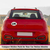 Oval UK Car Sticker