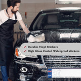 UK Number Plate Car Stickers for Europe