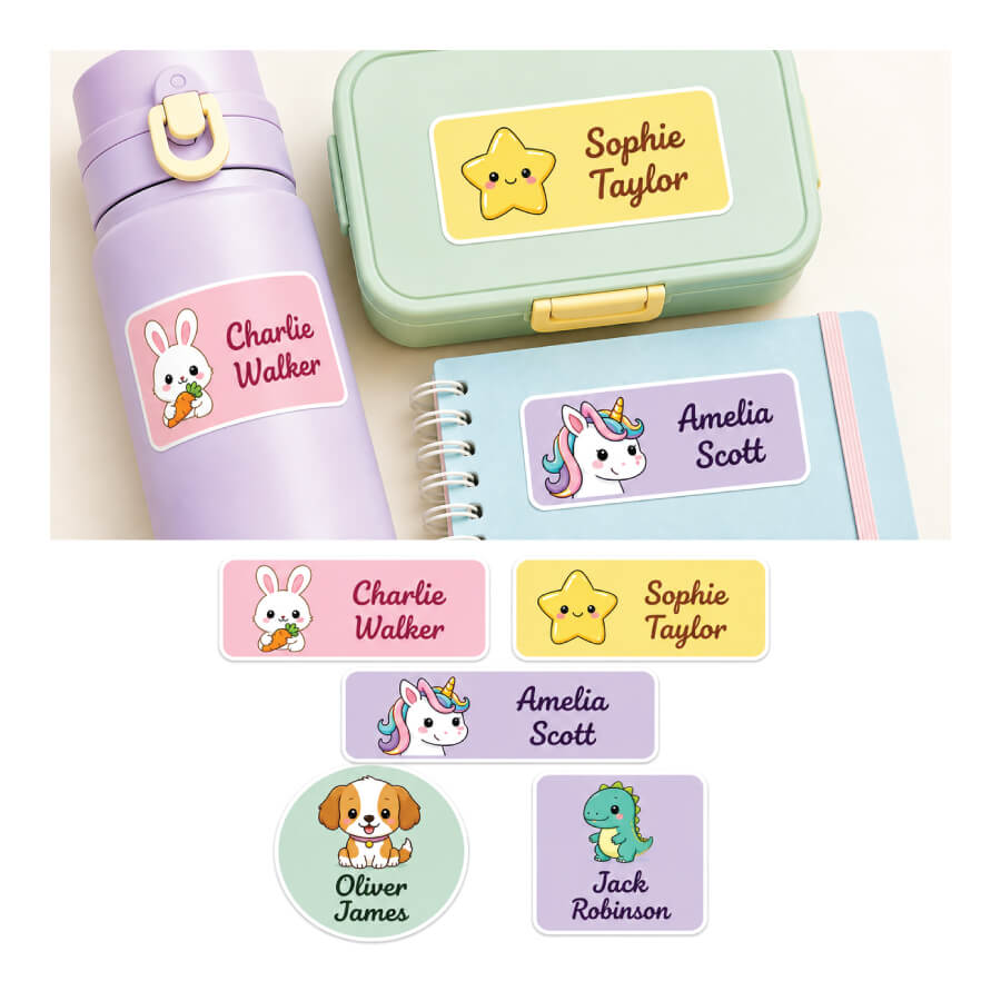Name Labels - Custom Design Pack