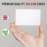 Classic White Business Cards