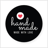 Handmade with Love Stickers