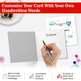 FSC baby boy card eco friendly