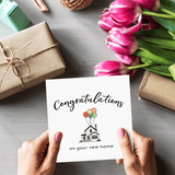 New Home Card - Baloon Theme