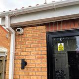 cctv signs outdoor sticker