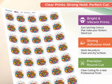 Personalised Logo Stickers - Round - Round Gloss, Clear & Matt