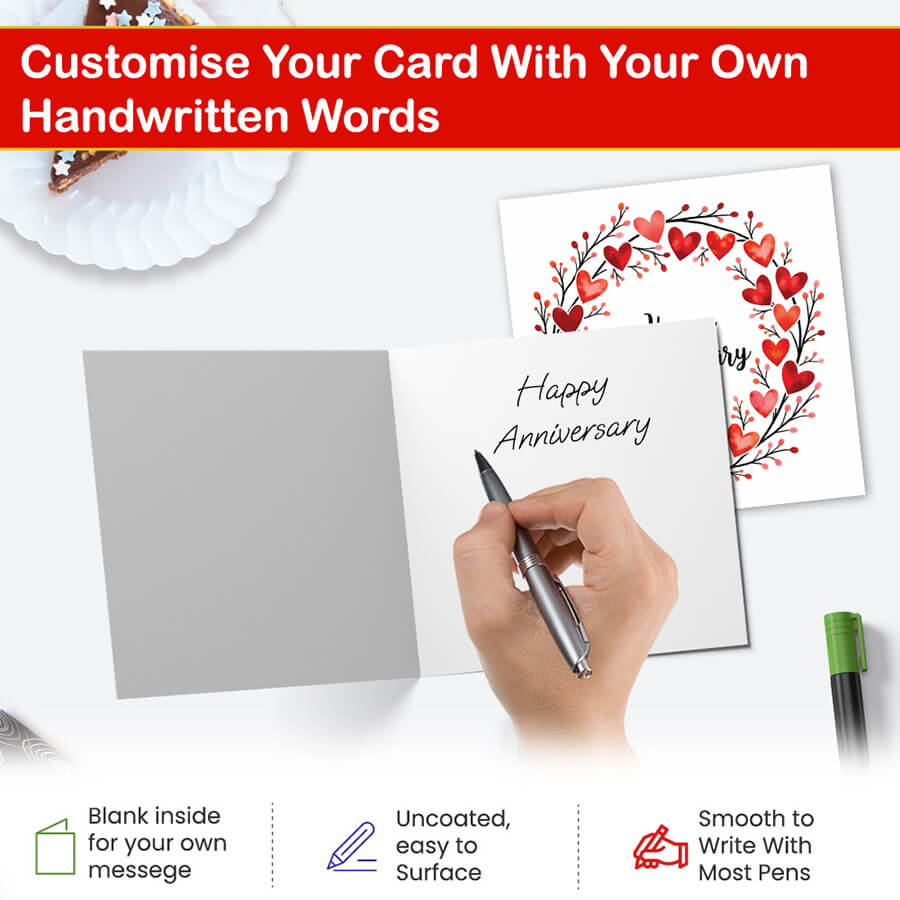 Romantic Anniversary Card for Him