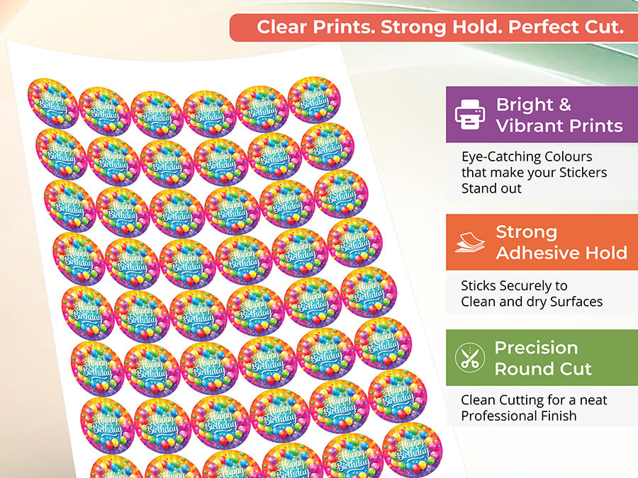 Waterproof Logo Stickers