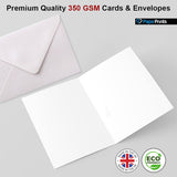 20-Pack A6 Blank Cards - Versatile Stationery for Every Occasion