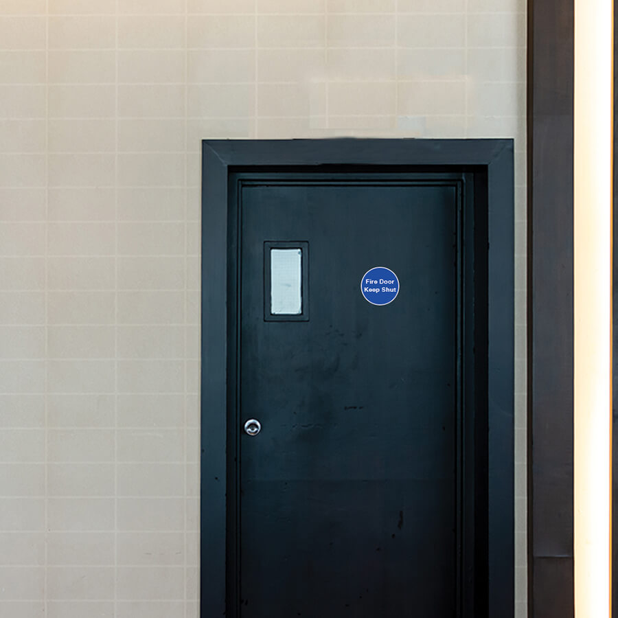 fire door signage