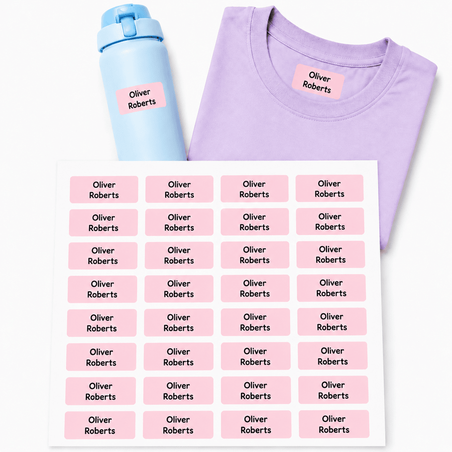 Stick On Clothing Label - Personalised Everyday Pack