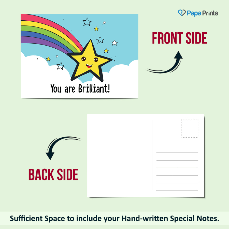Inspiring Motivational Postcards For Children