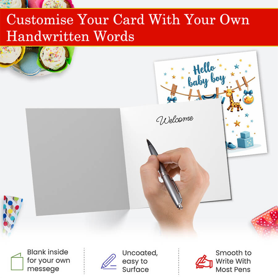 baby boy card