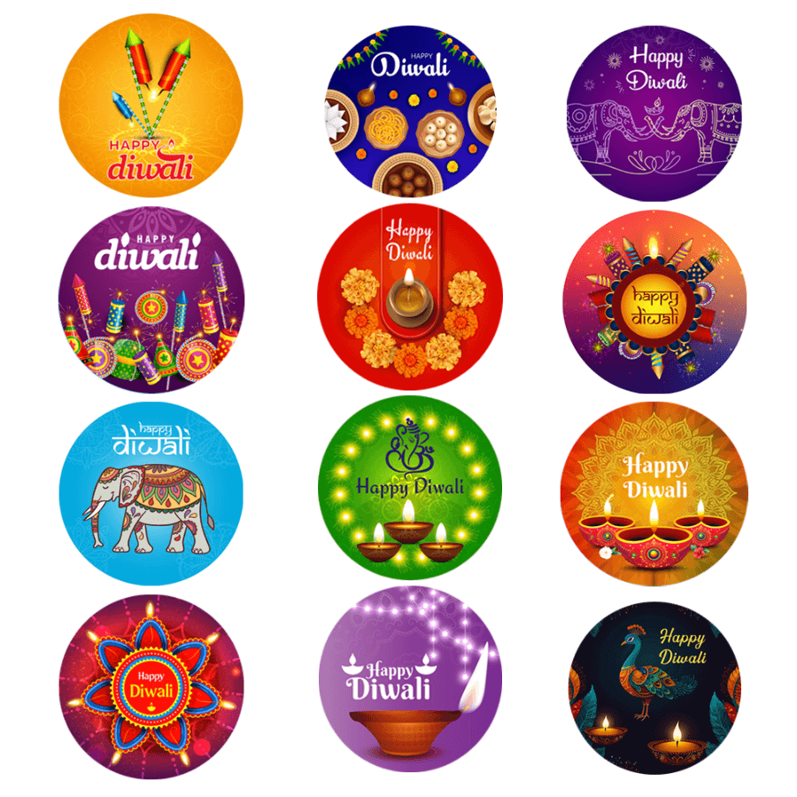 Festive Stickers