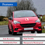 L Plate Sign Sticker