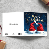 Custom xmas card for couple