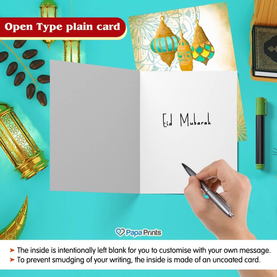 Beautiful Eid Mubarak card