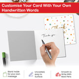 Luxury Thank You Card Printed On 350gsm