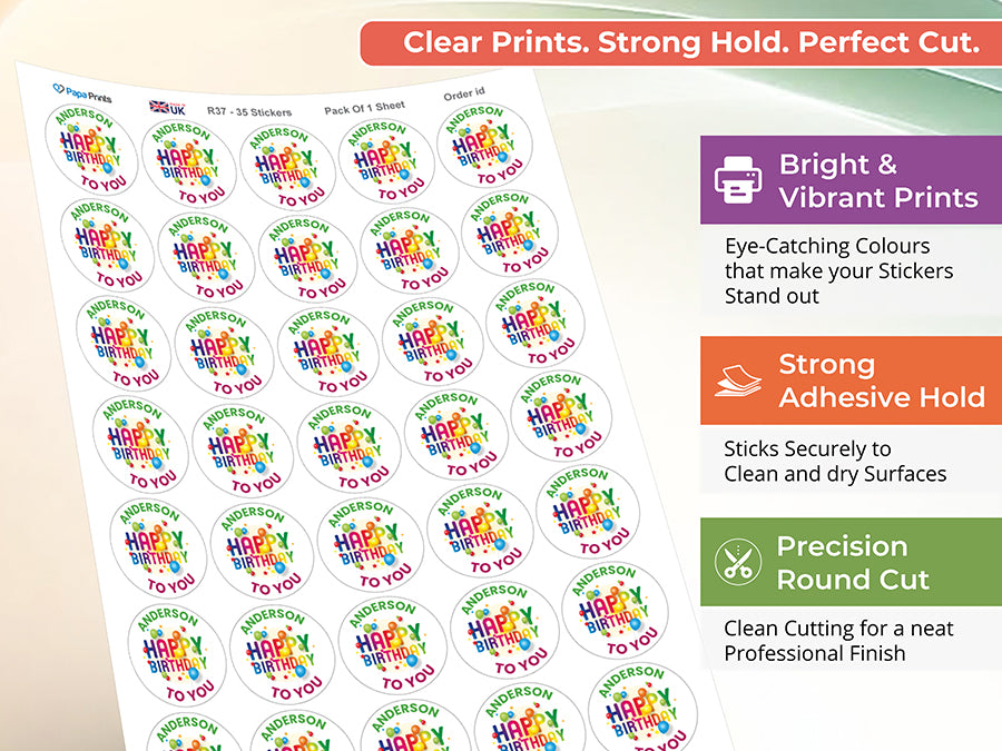 Customized Logo Sticker