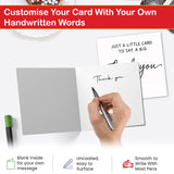 Versatile Thank You Message Cards for Friends, Family, Teachers & Colleagues