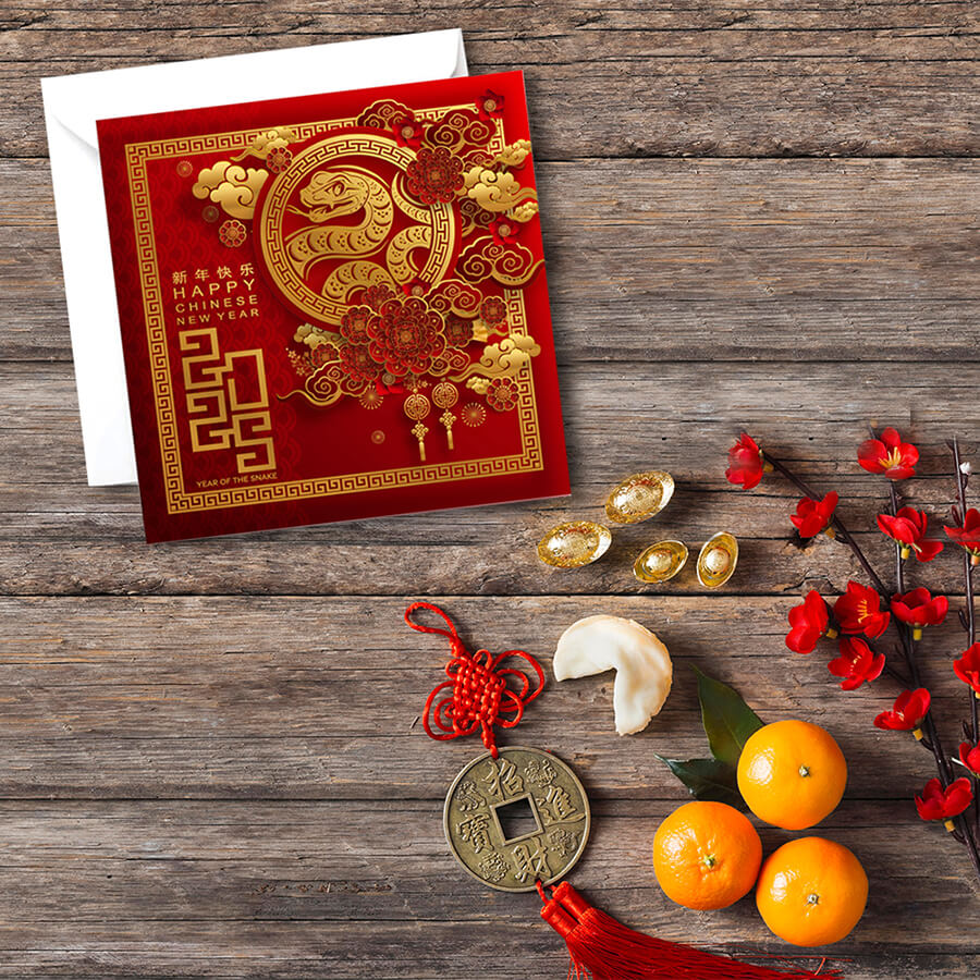 card for chinese new year