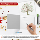 classic tree illustration sympathy card