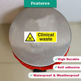 Clinical Waste Stickers