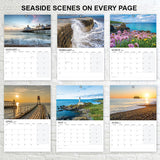 SEASIDE SCENES ON EVERY PAGE