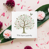 bereavement card with envelope