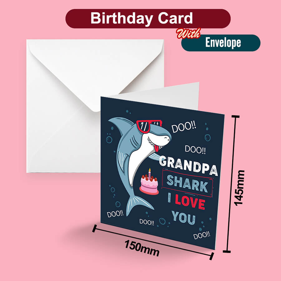 Shark-Themed Greeting Cards